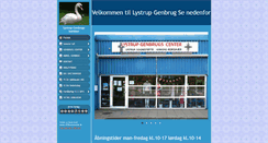 Desktop Screenshot of lystrupgenbrugser.dk